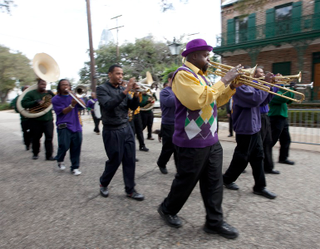 The Order of Myths, Mobile's first and oldest Mardi Gras society, also remains one of its most secretive. The OOMs (Double-Ohh Mms) was founded in 1867, one year after Joe Cain's fateful first ride through the streets of Mobile in the guise of Chief Slacabamorinico, and the organization's first parade rolled on Feb. 25, 1868.Library of Congress